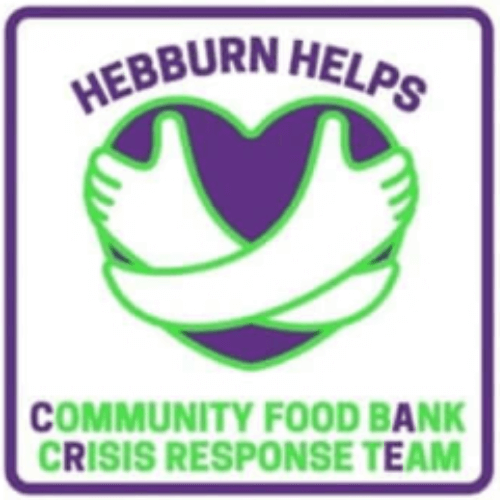 Hebburn Helps. Supported by First Aid Saves Lives CIC