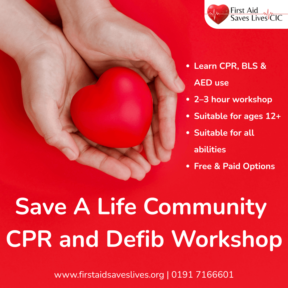 Save A Life Community CPR and Defib Workshop